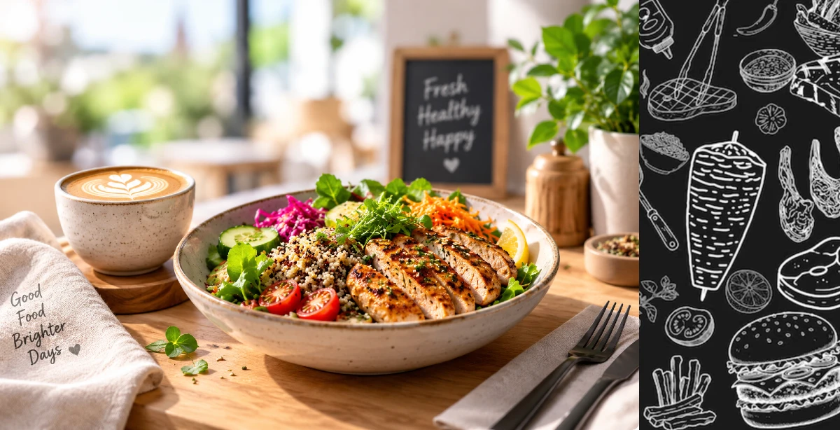 Modern restaurant and food business website